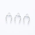 Zinc Alloy Horseshoe Charm Pendant No.165205 for DIY Necklace Bracelet Jewelry Making view 3