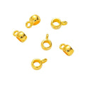 DIY Vintage Zinc Alloy Smooth Perforated Three-Way Single Loop Beads For European Bracelets view 4