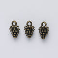 Zinc Alloy Pine Cone Charm Pendant No.665112 for DIY Necklace Bracelet Jewelry Making view 3