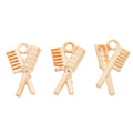 Zinc Alloy Comb Charm Pendant No.257516 for DIY Necklace Bracelet Jewelry Making view 3