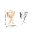 Zinc Alloy Comb Charm Pendant No.257516 for DIY Necklace Bracelet Jewelry Making view 1