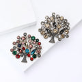 Alloy Rhinestone Money Tree Brooch For Women's Clothing Decoration view 2