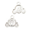 Zinc Alloy Pumpkin Carriage Charm Pendant for DIY Necklace Bracelet Jewelry Making view 2
