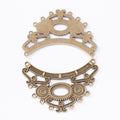 Vintage Zinc Alloy Necklace Tag Connector Pendant Charms For DIY Jewelry Making view 2