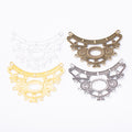 Vintage Zinc Alloy Necklace Tag Connector Pendant Charms For DIY Jewelry Making view 5