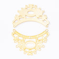Vintage Zinc Alloy Necklace Tag Connector Pendant Charms For DIY Jewelry Making view 4