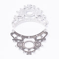 Vintage Zinc Alloy Necklace Tag Connector Pendant Charms For DIY Jewelry Making view 3