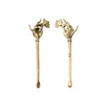 Zinc Alloy Ear Pick Charm Pendant No.833635 for DIY Necklace Bracelet Jewelry Making view 3