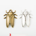 Zinc Alloy Cicada Charm Pendant No.221788 for DIY Necklace Bracelet Jewelry Making view 1