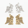 Zinc Alloy Angel Charm Pendant No.758530 for DIY Necklace Bracelet Jewelry Making view 1