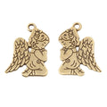 Zinc Alloy Angel Charm Pendant No.758530 for DIY Necklace Bracelet Jewelry Making view 3