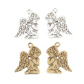 Zinc Alloy Angel Charm Pendant No.758530 for DIY Necklace Bracelet Jewelry Making view 4