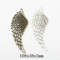 Zinc Alloy Wing Charm Pendant No.849909 for DIY Necklace Bracelet Jewelry Making view 1