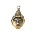 Zinc Alloy Buddha Head Charm Pendant No.221687 for DIY Necklace Bracelet Jewelry Making view 2
