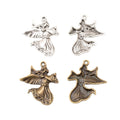 Zinc Alloy Angel Charm Pendant No.446314 for DIY Necklace Bracelet Jewelry Making view 4