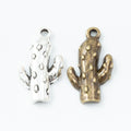 Zinc Alloy Cactus Charm Pendant No.446691 for DIY Necklace Bracelet Jewelry Making view 5
