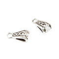 DIY Antique Zinc Alloy Three-Way Single Loop Perforated Melon Seed Beads For European Bracelets view 3