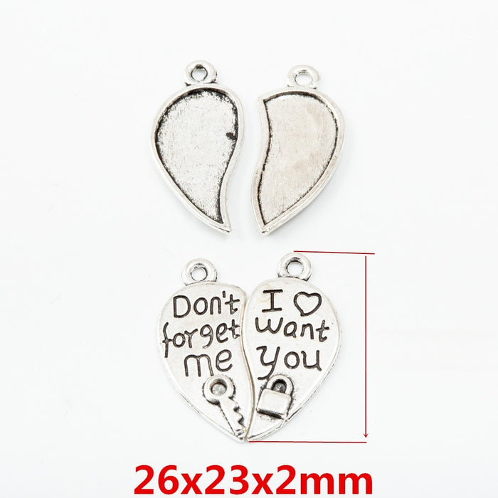 Gold Zinc Alloy Charm Pendant No.138939 for DIY Necklace Bracelet Jewelry Making