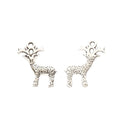 Zinc Alloy Deer Charm Pendant No.186614 for DIY Necklace Bracelet Jewelry Making view 2