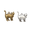 Zinc Alloy Cat Charm Pendant No.354050 for DIY Necklace Bracelet Jewelry Making view 4