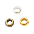 DIY Vintage Zinc Alloy 10mm Smooth Large Hole Beads For European Bracelet Necklace Jewelry view 5