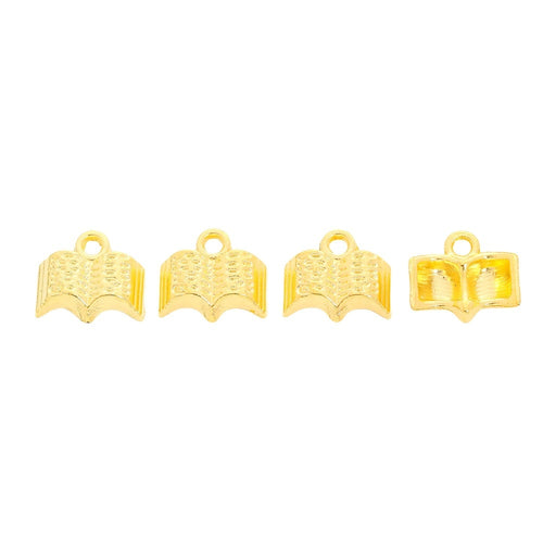 Zinc Alloy Book Charm Pendant No.474230 for DIY Necklace Bracelet Jewelry Making