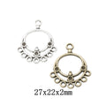 Zinc Alloy Charm Pendant No.864243 for DIY Necklace Bracelet Jewelry Making view 1