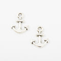 Zinc Alloy Anchor Charm Pendant No.548492 for DIY Necklace Bracelet Jewelry Making view 2