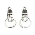 Zinc Alloy Light Bulb Charm Pendant No.662723 for DIY Necklace Bracelet Jewelry Making view 3