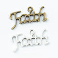 Zinc Alloy Faith Charm Pendant No.242586 for DIY Necklace Bracelet Jewelry Making view 1
