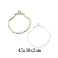 Zinc Alloy Charm Pendant No.932581 for DIY Necklace Bracelet Jewelry Making view 1