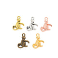 Zinc Alloy Monkey Charm Pendant for DIY Necklace Bracelet Jewelry Making view 5