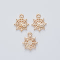 Zinc Alloy Spider Web Charm Pendant No.280849 for DIY Necklace Bracelet Jewelry Making view 4