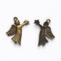 Zinc Alloy Angel Charm Pendant No.596971 for DIY Necklace Bracelet Jewelry Making view 3