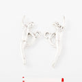 Antique Silver Zinc Alloy Swimmer Charm Pendant for DIY Necklace Bracelet Jewelry Making view 1