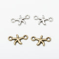 Zinc Alloy Starfish Charm Pendant No.520609 for DIY Necklace Bracelet Jewelry Making view 4