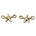Zinc Alloy Starfish Charm Pendant No.520609 for DIY Necklace Bracelet Jewelry Making view 2