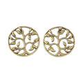 Zinc Alloy Tree Of Life Charm Pendant No.619261 for DIY Necklace Bracelet Jewelry Making view 2