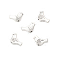 Vintage Zinc Alloy Bird Small Hole Beads For DIY Bracelet Necklace Jewelry Accessories view 2