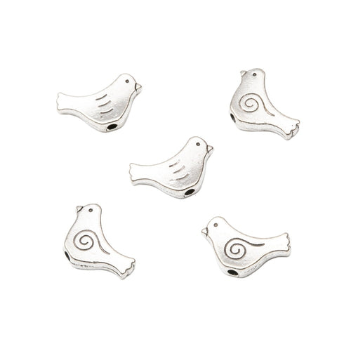 Vintage Zinc Alloy Bird Small Hole Beads For DIY Bracelet Necklace Jewelry Accessories