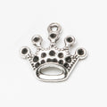 Zinc Alloy Crown Charm Pendant No.441921 for DIY Necklace Bracelet Jewelry Making view 3