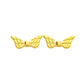 Vintage Zinc Alloy Wing Perforated Spacer Bead For DIY Bracelet Necklace Making view 3