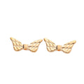 Vintage Zinc Alloy Wing Perforated Spacer Bead For DIY Bracelet Necklace Making view 4