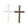 Zinc Alloy Cross Charm Pendant No.307354 for DIY Necklace Bracelet Jewelry Making view 4