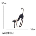 Alloy Enamel Lucky Cat Brooch Pin For Sweaters And Bags view 5