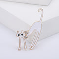 Alloy Enamel Lucky Cat Brooch Pin For Sweaters And Bags view 6