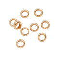 DIY Vintage Zinc Alloy 7mm Smooth Small Hole Spacer Beads For Bracelet Necklace Making view 4
