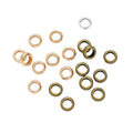 DIY Vintage Zinc Alloy 7mm Smooth Small Hole Spacer Beads For Bracelet Necklace Making view 5