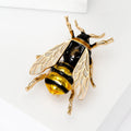 Alloy Enamel Bee Brooch Pin For Suits And Shirts view 3