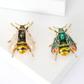 Alloy Enamel Bee Brooch Pin For Suits And Shirts view 1